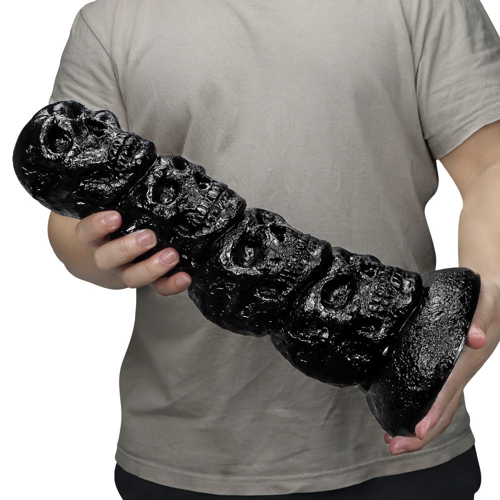 12.3 Inch Skull Giant Butt Plug Huge Dildo Lurevibes