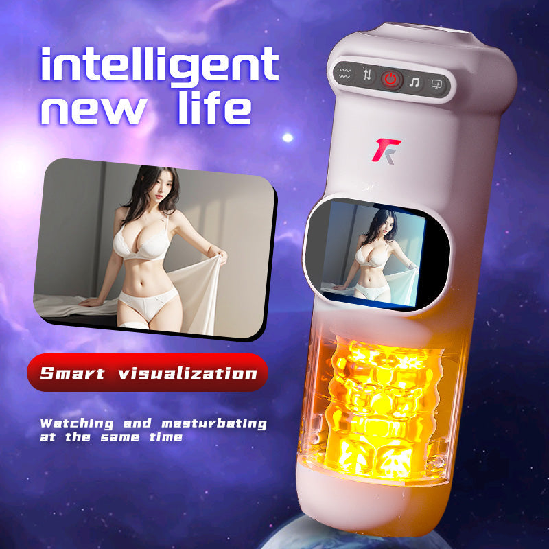 9-Frequency Telescopic 9-Frequency Vibration UFO Masturbation Cup Lurevibes