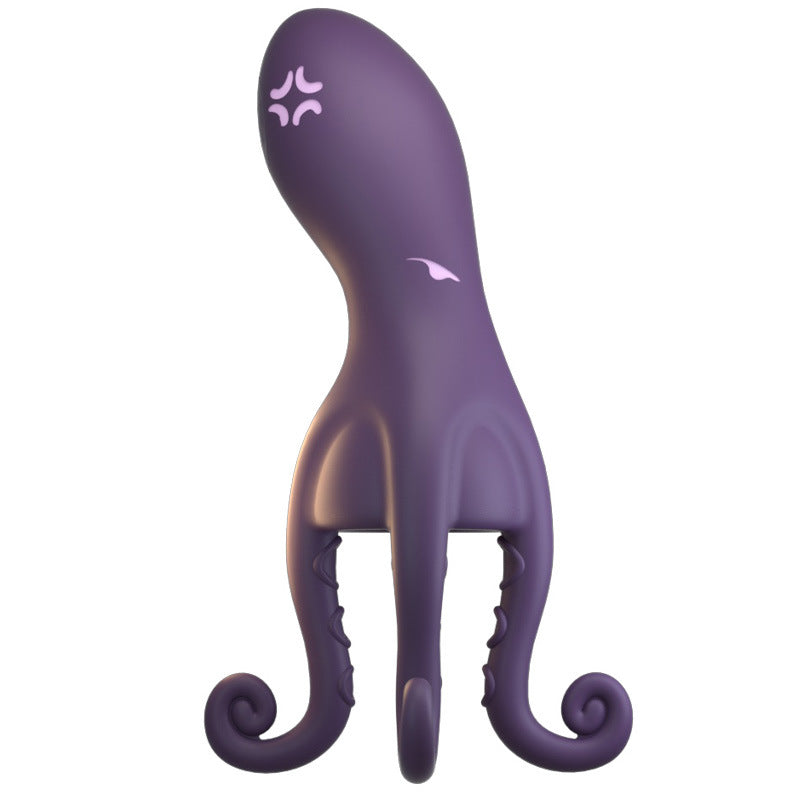 Penis Vibrator 10 Vibrating Modes with Barbel Tentacles Particles Octopus Male Sex Toys Lurevibes