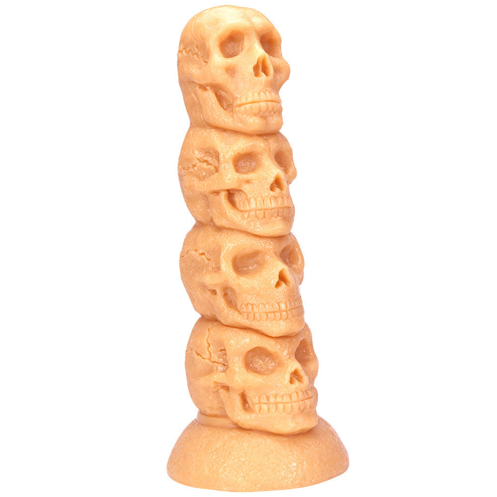 12.3 Inch Skull Giant Butt Plug Huge Dildo Lurevibes