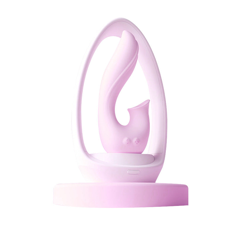 Sucking & Vibrating Massage Stick Night Light Lurevibes