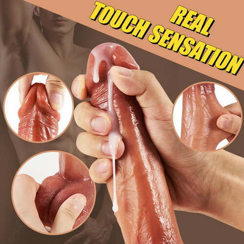 Lurevibes- 9 Vibrating 3 Thrusting & Swing Intelligent Heating Realistic Dildo Vibrator 6.3 Inch Lurevibes