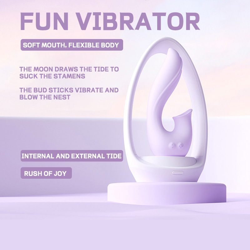 Sucking & Vibrating Massage Stick Night Light Lurevibes