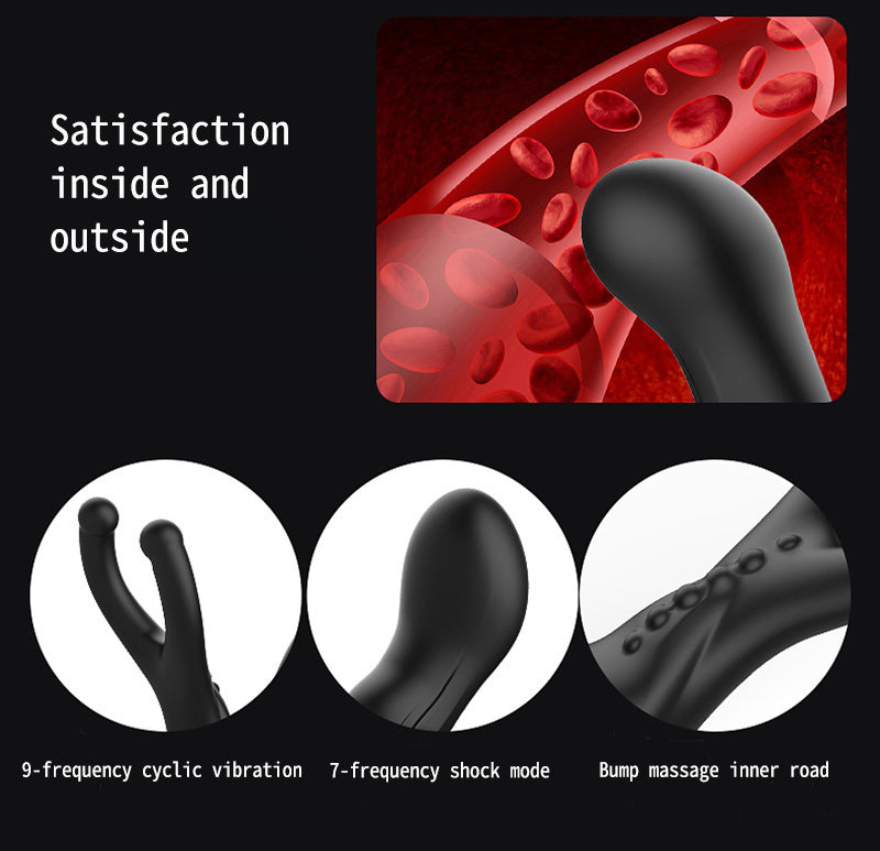 Massager Rotating Anal Vibrator Male Masturbator Butt Plug Vibrators Lurevibes