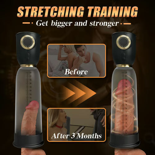 Lurevibes - Royal 2 in 1 Stretching Training Penis Pump Lurevibes