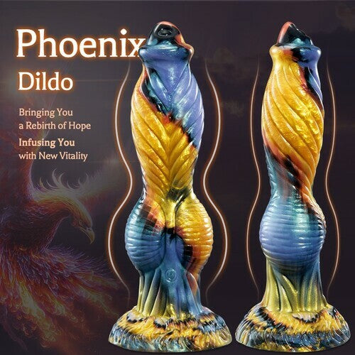 Phoenix 7 Thrusting Vibrating Big Sucker Monster Dildo 10.23 Inch Lurevibes