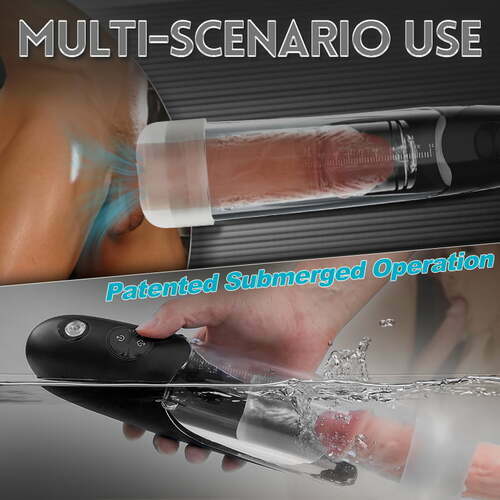 WaterSamurai - Vacuum Suction with Super Waterproof Penis Pump Lurevibes