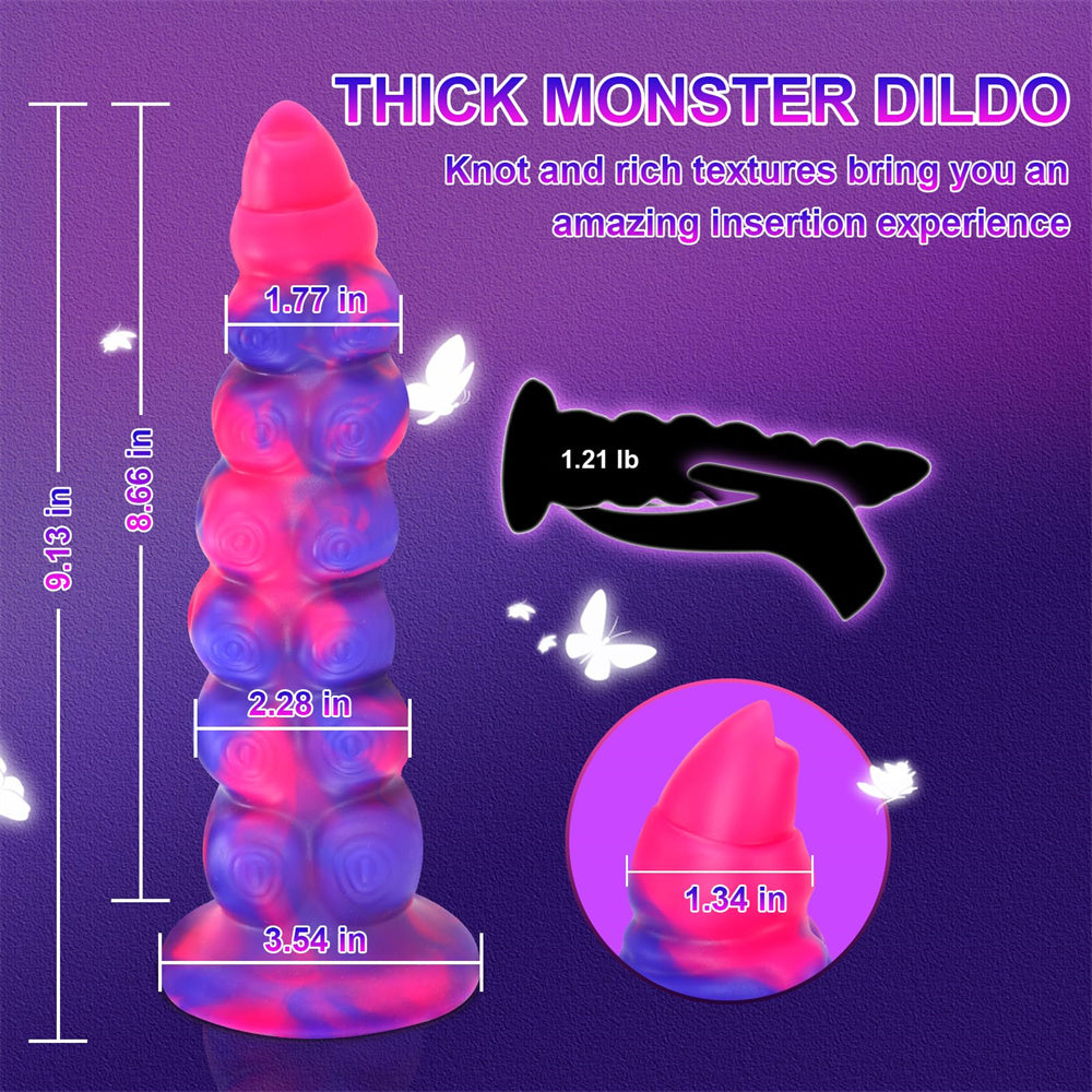 Fantasy Monster Dildo Vibrator Thrusting Dildo Anal Beads Vibrator Lurevibes