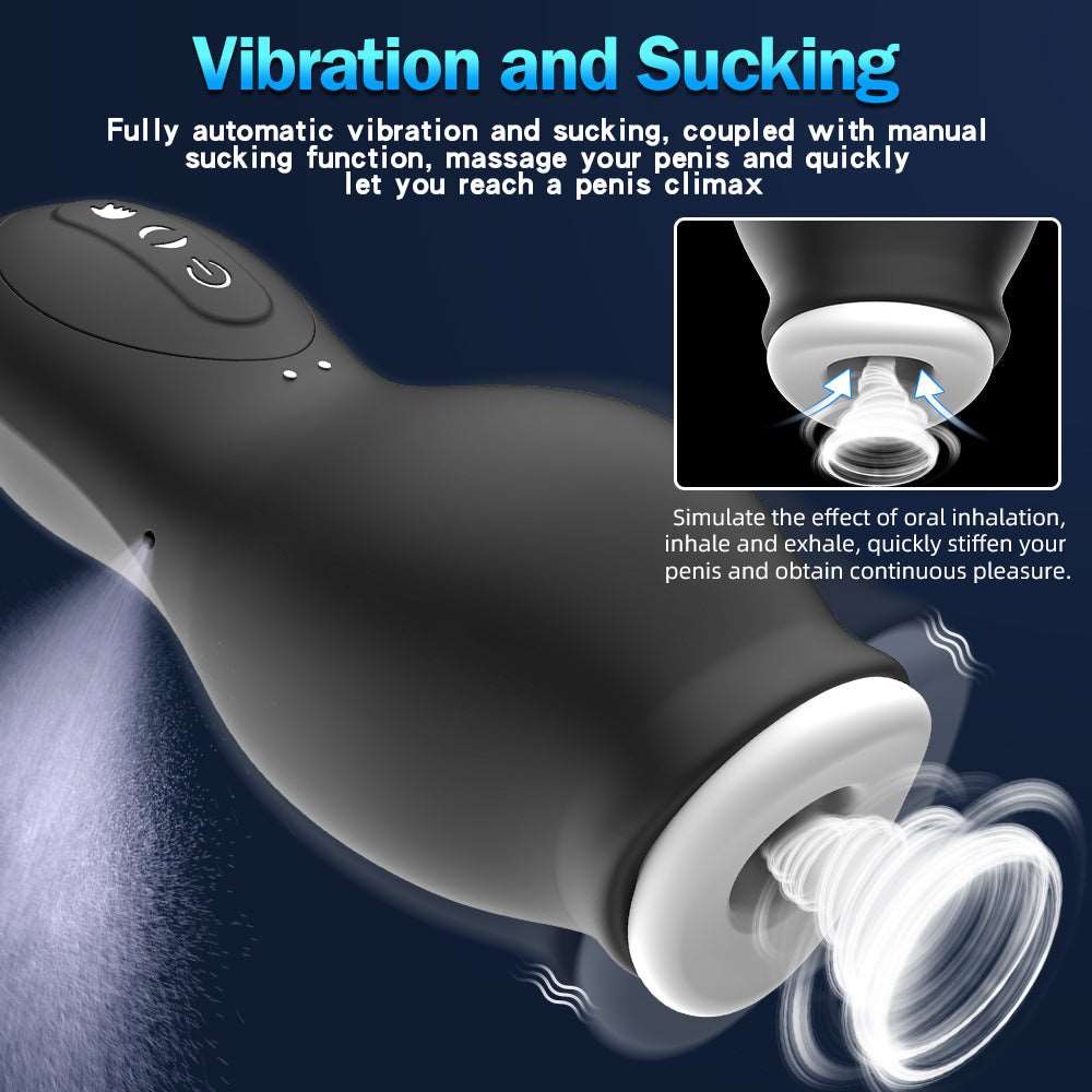 Lurevibes - Dragon Suction Trainer Sucking Vibration Male Masturbator Lurevibes