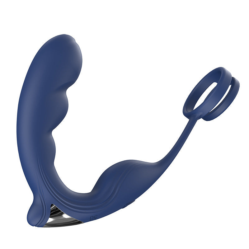 9 Speed Vibrating Prostate Massager Delayed Ejaculation Ring Anal Plug Vibrator With Remote Control Lurevibes