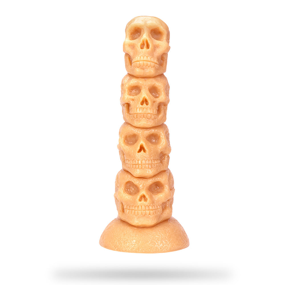 12.3 Inch Skull Giant Butt Plug Huge Dildo Lurevibes