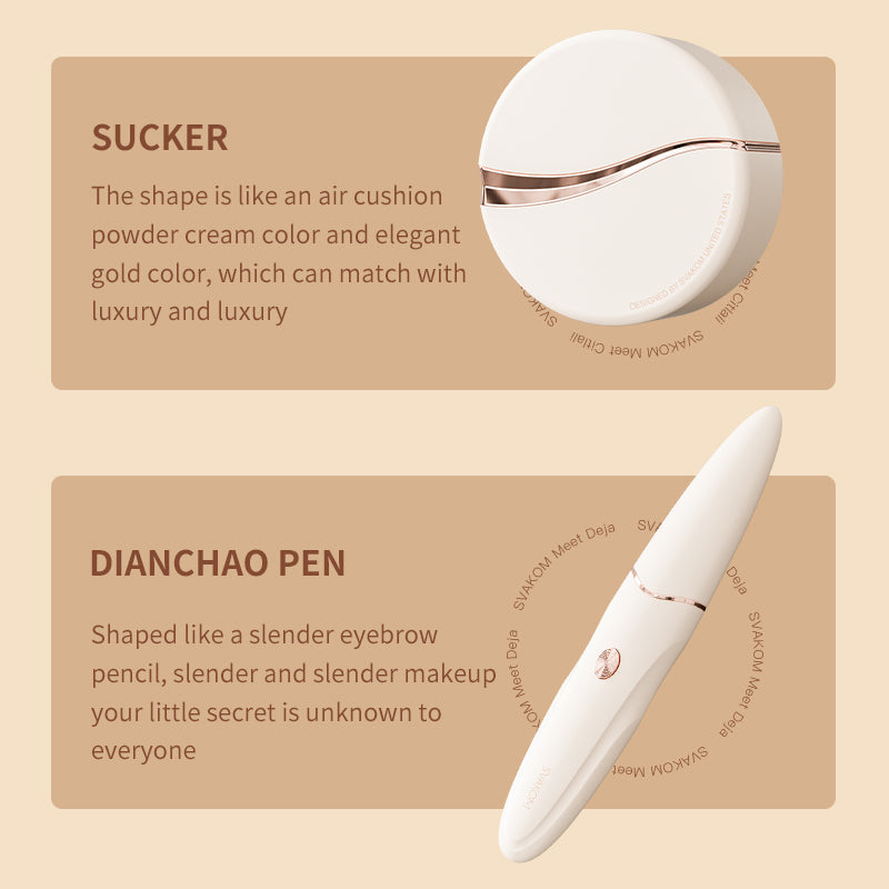 Svakom Blissful Fusion: G-spot Vibrator and Suction Bullet Egg Duo Lurevibes