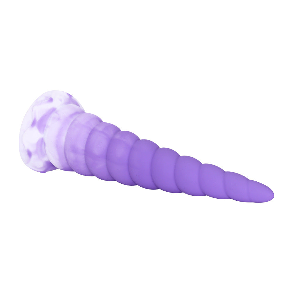 Gradual 7.08 Inch Pyramid Silicone Dildo Anal Toy Lurevibes