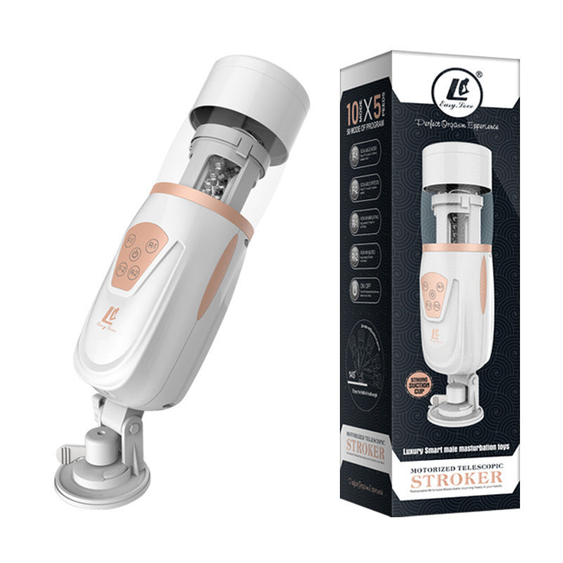 Lurevibes - 5-Speed Suction and Clamping Male Masturbator Lurevibes