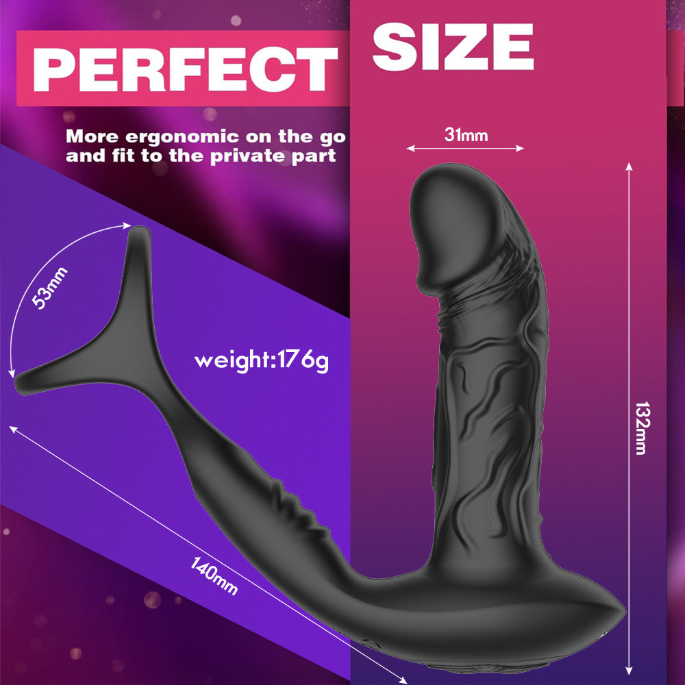 Joseph App / Wireless Remote Control Vubrating Prostate Massager & Cock Rings Lurevibes