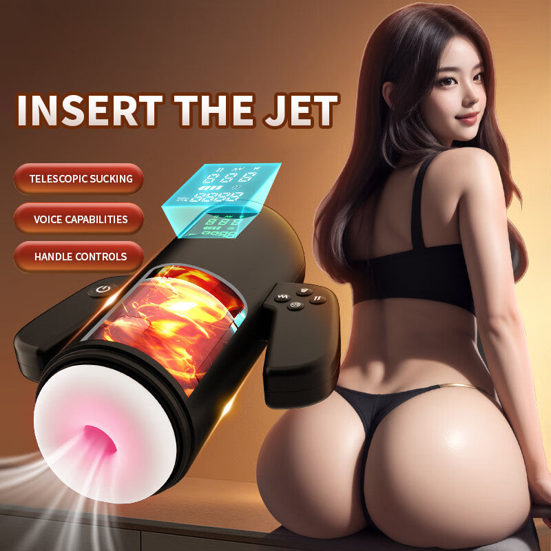 E-Sports Cup Telescopic Sucking Vibrating Heating Masturbation Cup Lurevibes