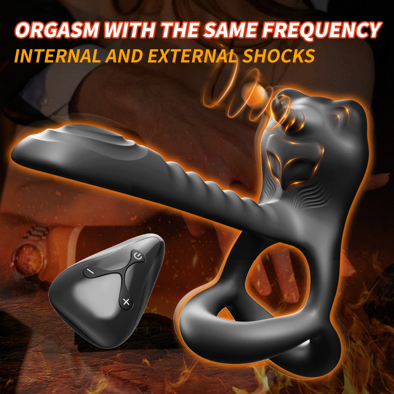 Lurevibe - Bull Demon King Anal Toy Vibrator Male Prostate Massager Delay Ejaculation Lurevibes