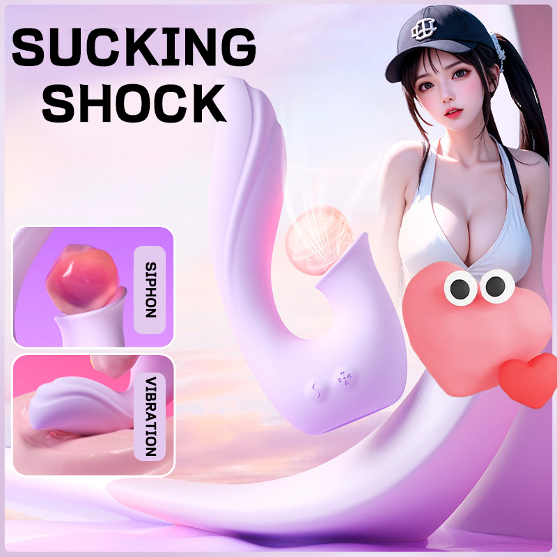 Sucking & Vibrating Massage Stick Night Light Lurevibes