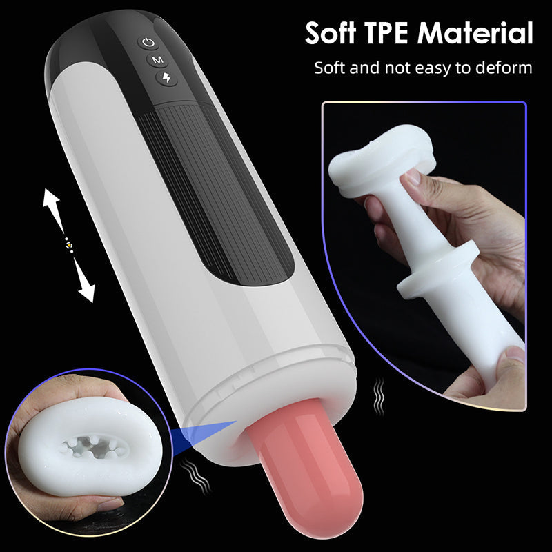 Lurevibes - Fully Automatic Male Telescopic Vibrating Masturbator Lurevibes