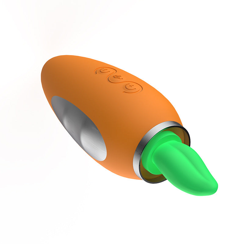 Lurevibes - Carrot Vibrator Female Masturbator Vibration Av Automatic Heating Sucking Tongue Licker Pluggable Lurevibes