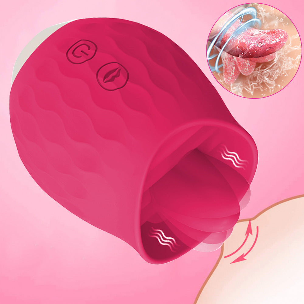 Lurevibes -Rose Toy Vibrator For Wome Clitoral Tongue Licking Vibrator Lurevibes