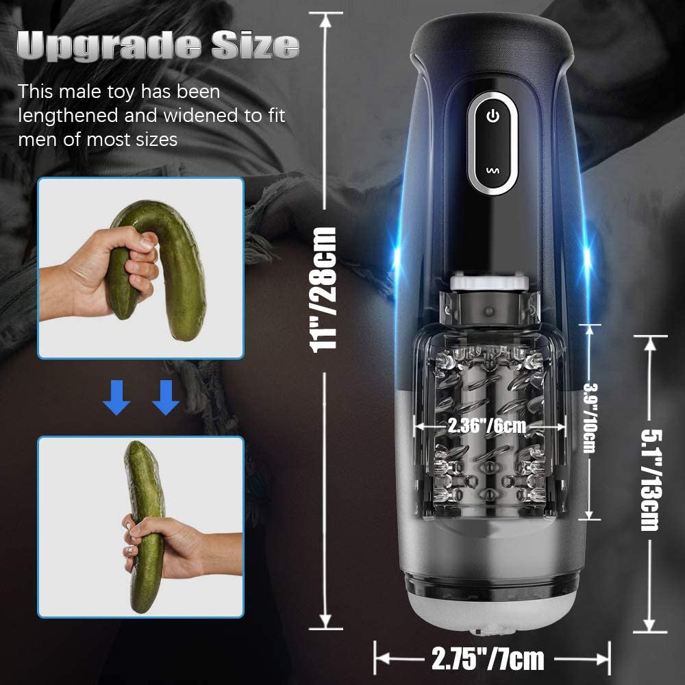 Lurevibes - Hand-free Automatic Rotate Male Masturbation Cup Lurevibes