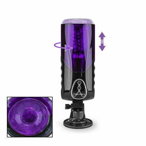 Lurevibes - First Class Trainer Rotating and Thrusting Suction Cup Masturbator Lurevibes