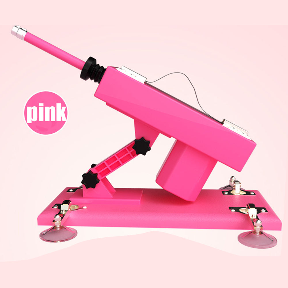 Lurevibes - Pumping Gun - Full-automatic Simulated Penis Masturbation Telescopic Dildos Machine Lurevibes