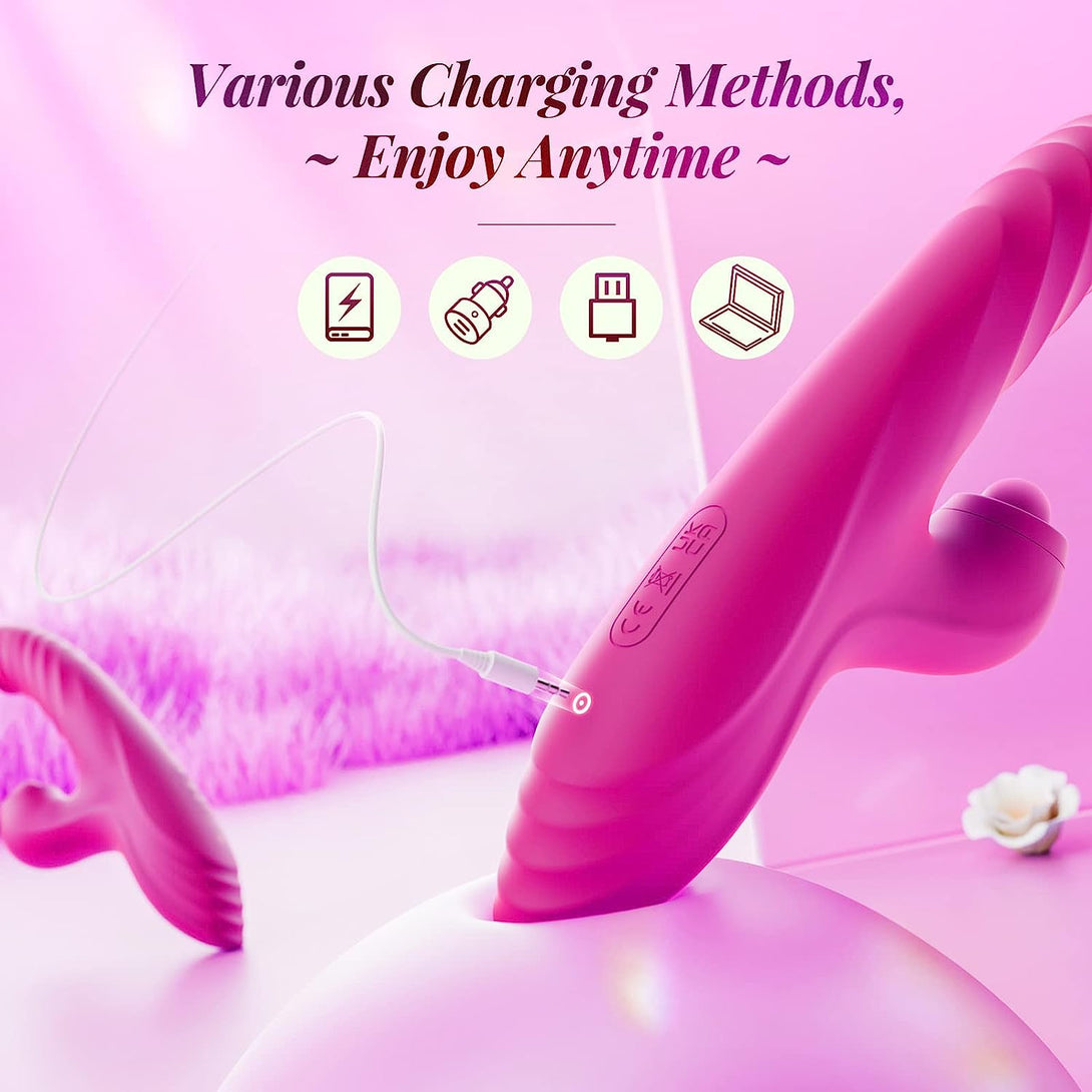 Thrusting Dildo Rabbit Vibrator G-spot Vibrator for Women Lurevibes