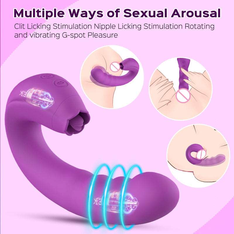 Lurevibes - 3 In 1 Female Clitoris Breast G-spot Stimulator Lurevibes