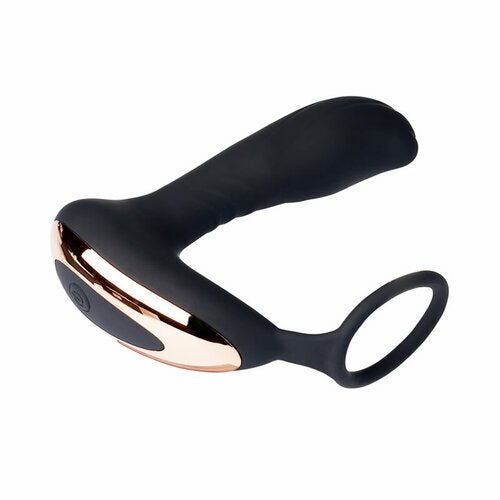 Vibrating Prostate Massager Anal Vibrator with Cock Ring & Remote Lurevibes