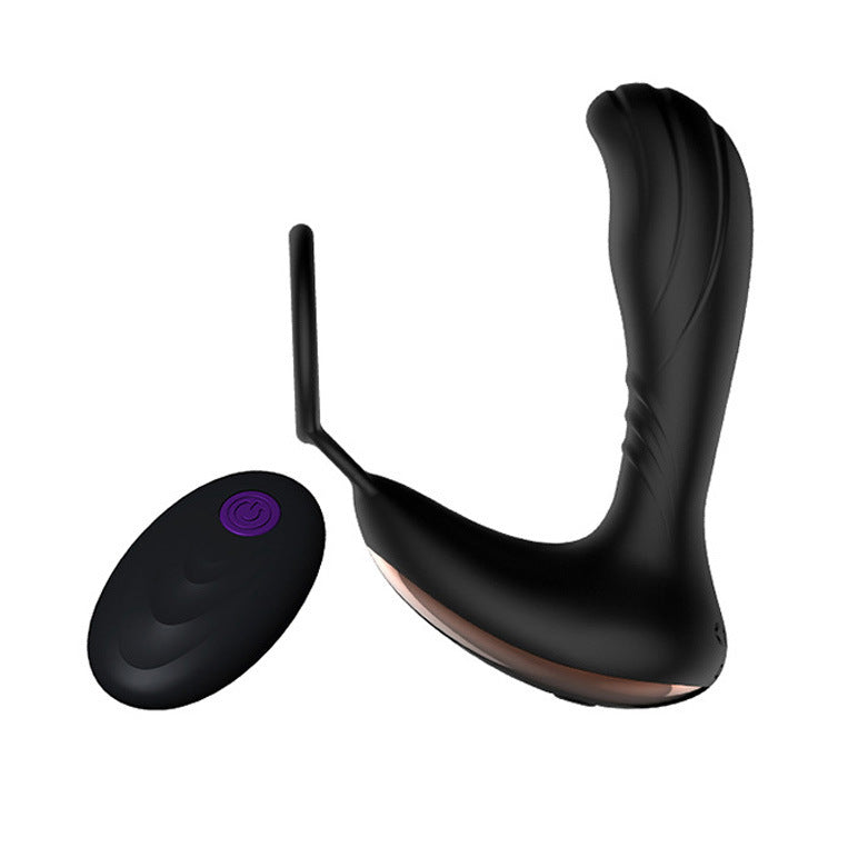 Vibrating Prostate Massager Anal Vibrator with Cock Ring & Remote Lurevibes