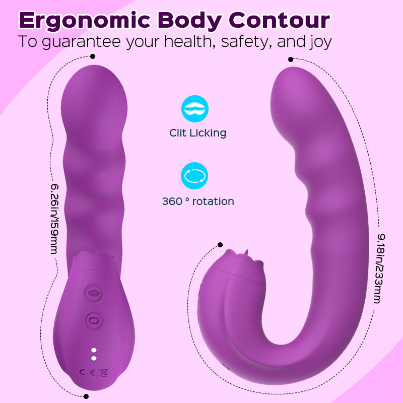 Lurevibes - 3 In 1 Female Clitoris Breast G-spot Stimulator Lurevibes