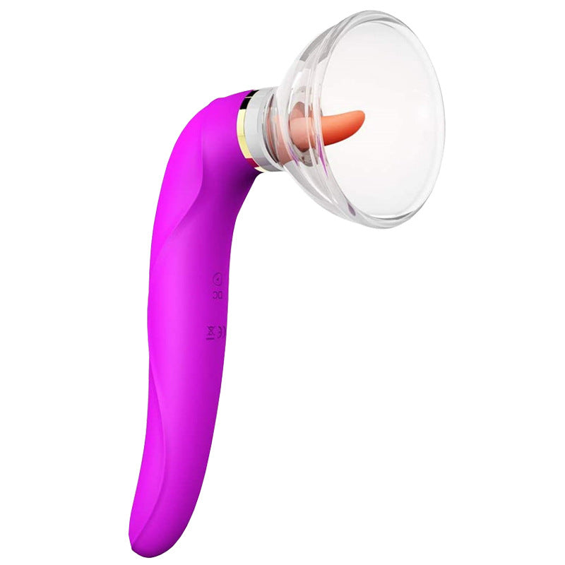 Lurevibes- Clitoral Sucking Licking Vibrator, G Spot Tongue Vibrator Lurevibes