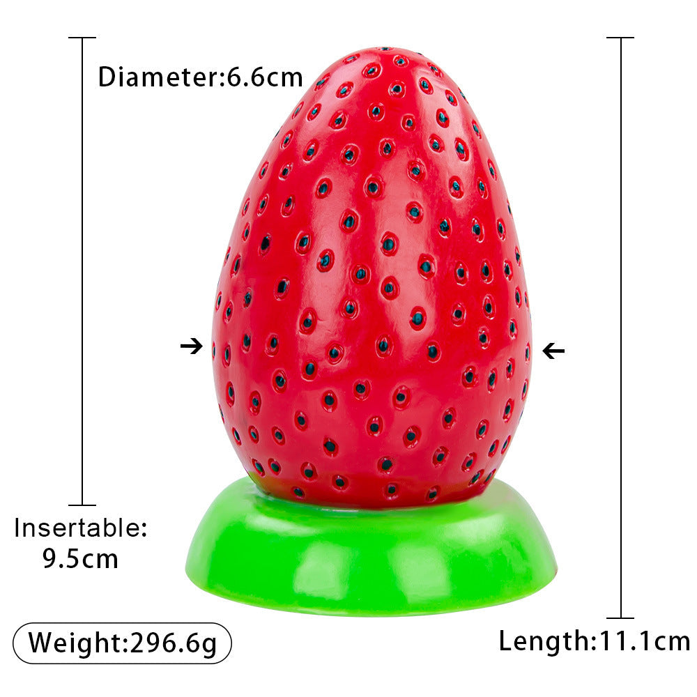 Vegetable Shaped Silicone Dildo Anal Plug Lurevibes