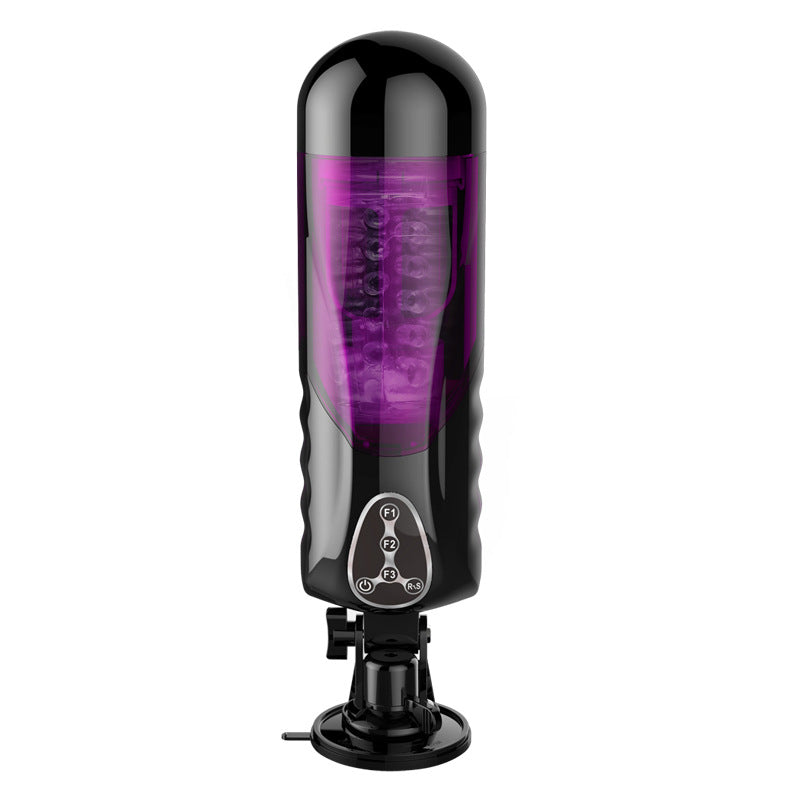 Lurevibes - First Class Trainer Rotating and Thrusting Suction Cup Masturbator Lurevibes