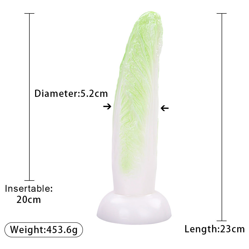 Vegetable Shaped Silicone Dildo Anal Plug Lurevibes