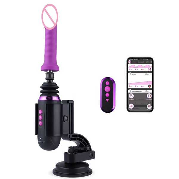 Hismith Capsule pro，with Super Strong Suction Cup Stand Lurevibes