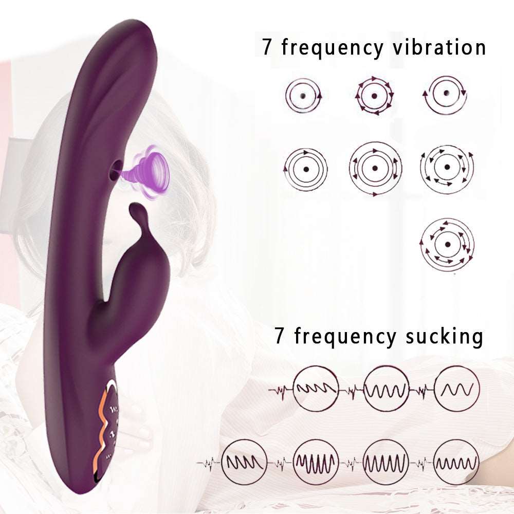 Lurevibes - 7-Frequency G-Spot Suction Vibrator Lurevibes