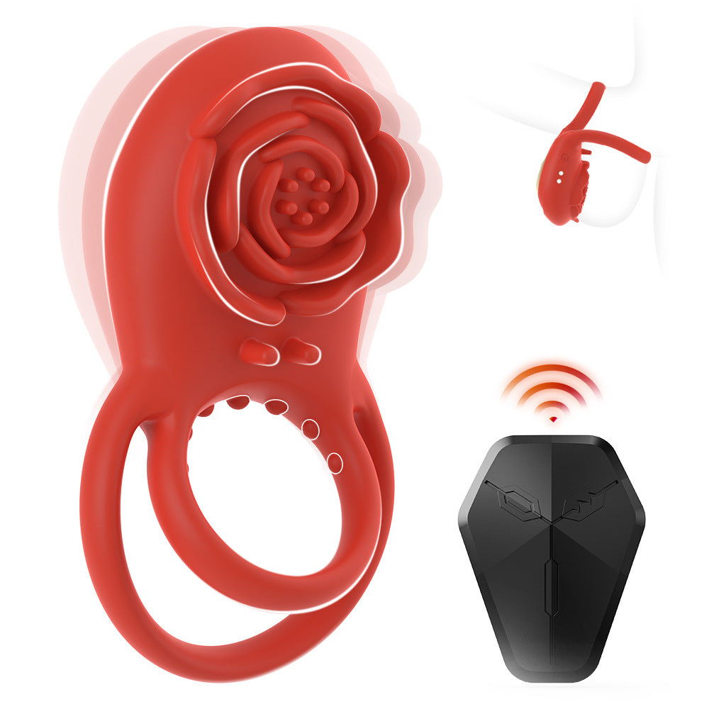 Lurevibes - Rose Clitoral Stimulator Couples Sex Toys for Men Women Pleasure Lurevibes