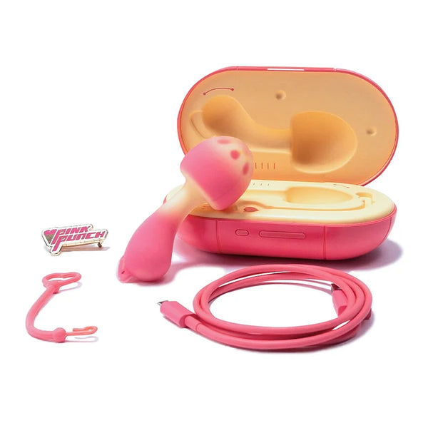 Lurevibes - Sunset Mushroom Vibrator G Spot Clitoris Vibrator With Charging Warehouse Lurevibes