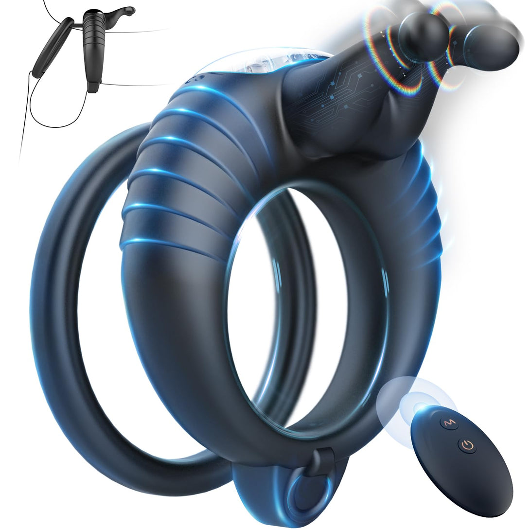 Lurevibes - Bunny Ring IV Waterproof Male Sex Toys for Men Couples Cock Rings Adult Toys Lurevibes