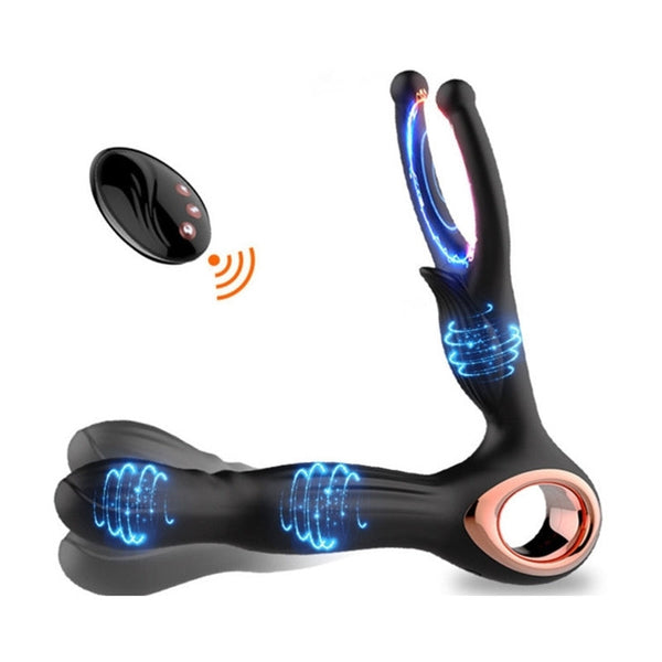 Massager Rotating Anal Vibrator Male Masturbator Butt Plug Vibrators Lurevibes