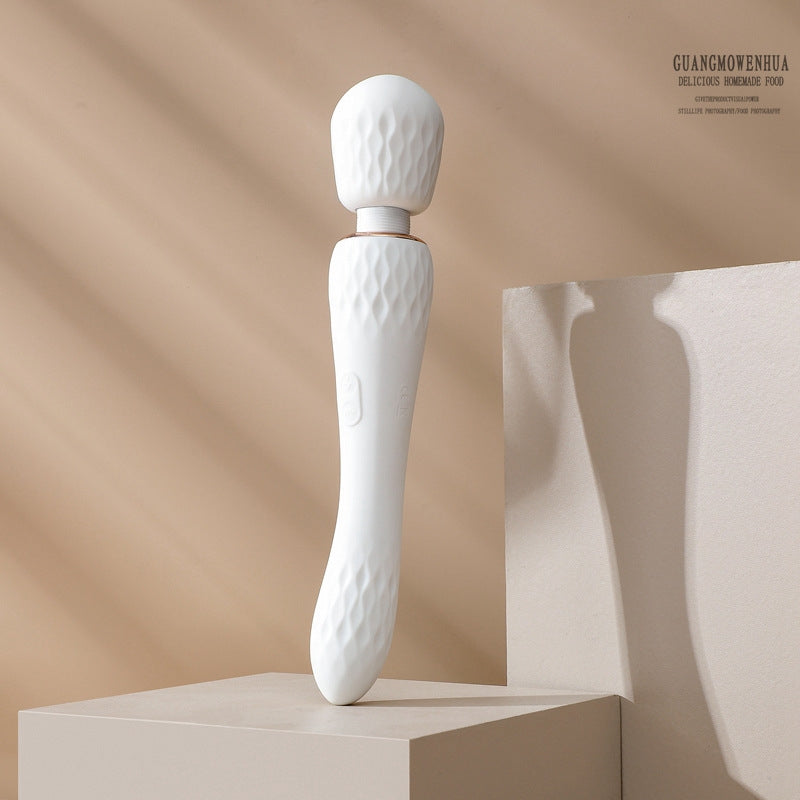 Lurevibes - Strong Shock Vibration Women's Masturbation Double Head Massage Stick Lurevibes