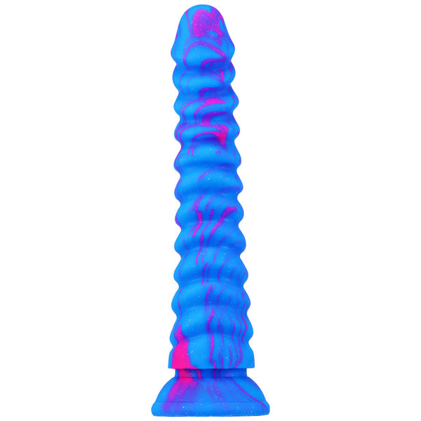 8.5 Inch Dragon Scale Silicone Dildo Lurevibes