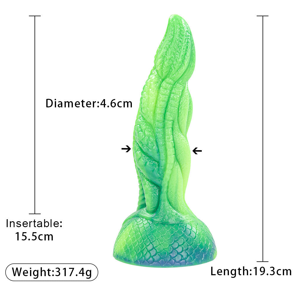 Vegetable Shaped Silicone Dildo Anal Plug Lurevibes