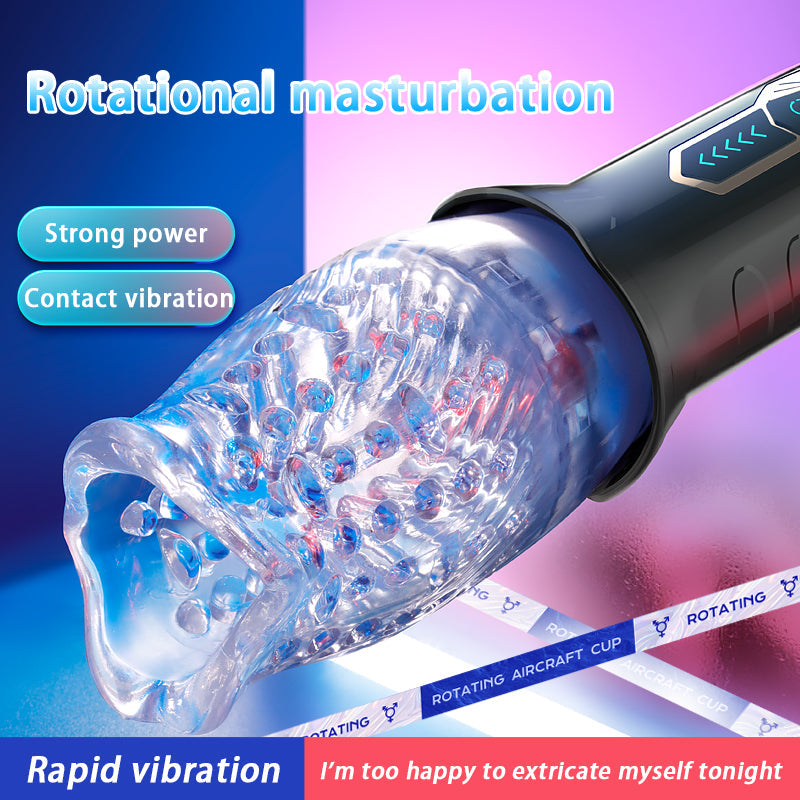 Lurevibes - Gawk Gawk 3000 Monica 3.0 Version Rotating Vibrating Blowjob Masturbator Lurevibes