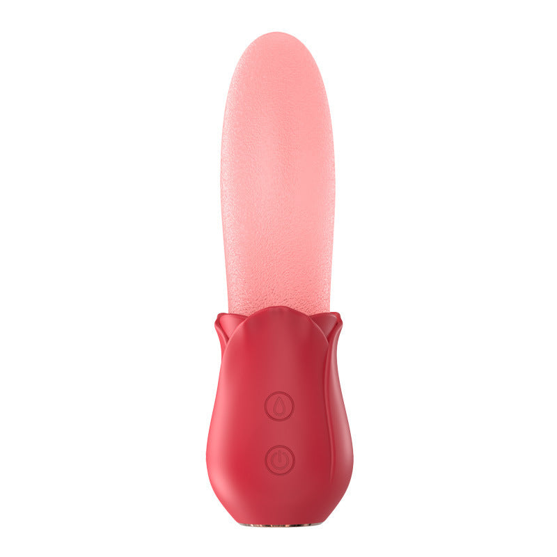 Lurevibes - Upgraded Rose - 20 Frequency Tongue Licking Vibrator Lurevibes