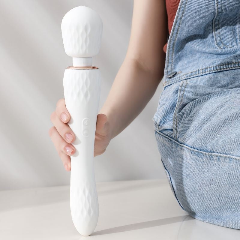 Lurevibes - Strong Shock Vibration Women's Masturbation Double Head Massage Stick Lurevibes