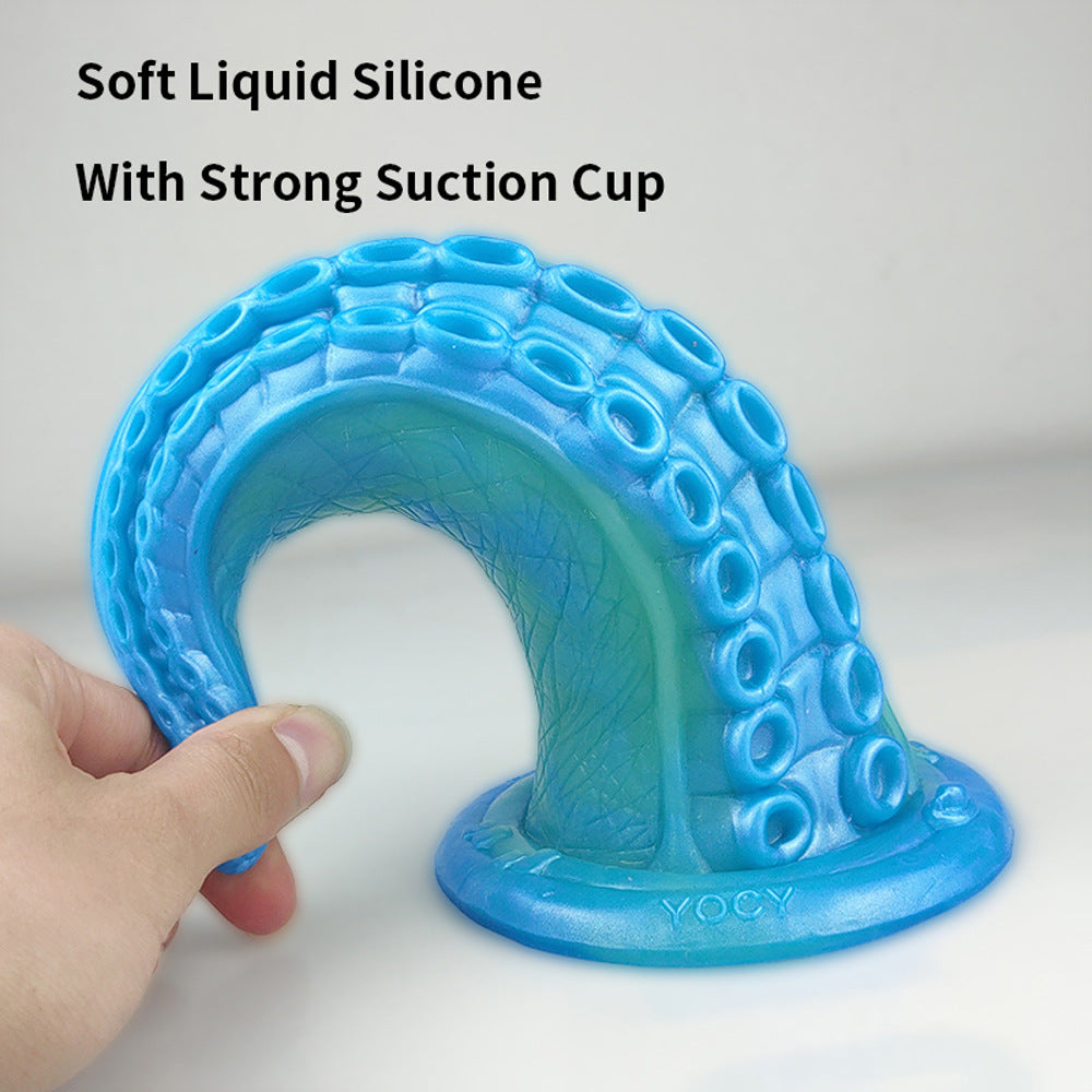 Octopus Tentacle Liquid-silicone Anal Plug Lurevibes